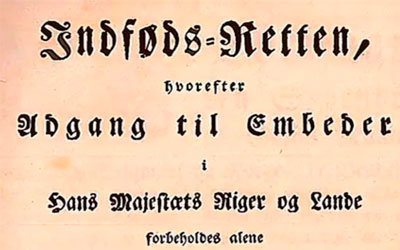 Indfødsretsforordningen
