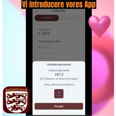 Vi introducere vores app